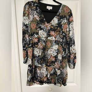 Park and Fifth floral Melrose Mini dress